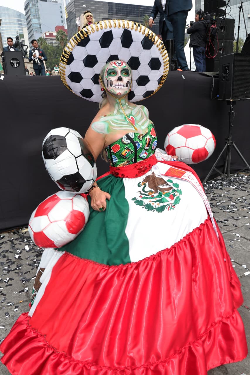 Enorme convocatoria y sobre todo con la fiesta y diversidad hacia el Mundial 2026.