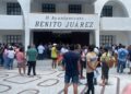 En Cancún se registró un insólito sismo de 6.1 grados Ritcher, por lo que se desalojaron varios inmuebles públicos.