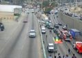 Desde Tijuana, BC reportan un accidente múltiple, que involucra a por lo menos unas 35 unidades y deja seis personas lesionadas.