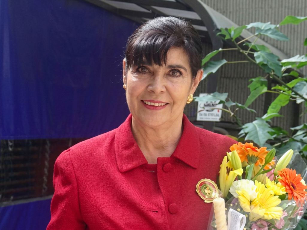 Andrea Fernández. Profesora de la UNAM