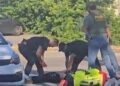 Migrantes Agentes del ICE matan a un migrante en Mine. AMEXI Foto RRSS