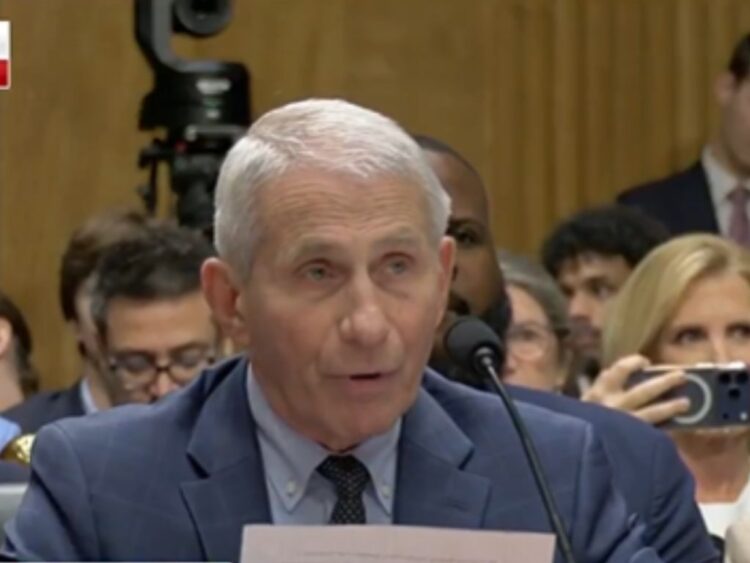 secreto del secreto Anthony Fauci, director del Instituto Nacional de Alergias y Enfermedades Infecciosas (NIAID). AMEXI Foto captura de video