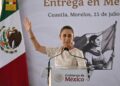 Anuncia Sheinbaum un plan federal de seguridad, educación y desarrollo social para Cuautla, Morelos
