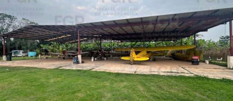 FGR asegura aeronaves en la Cuenca del Papaloapan