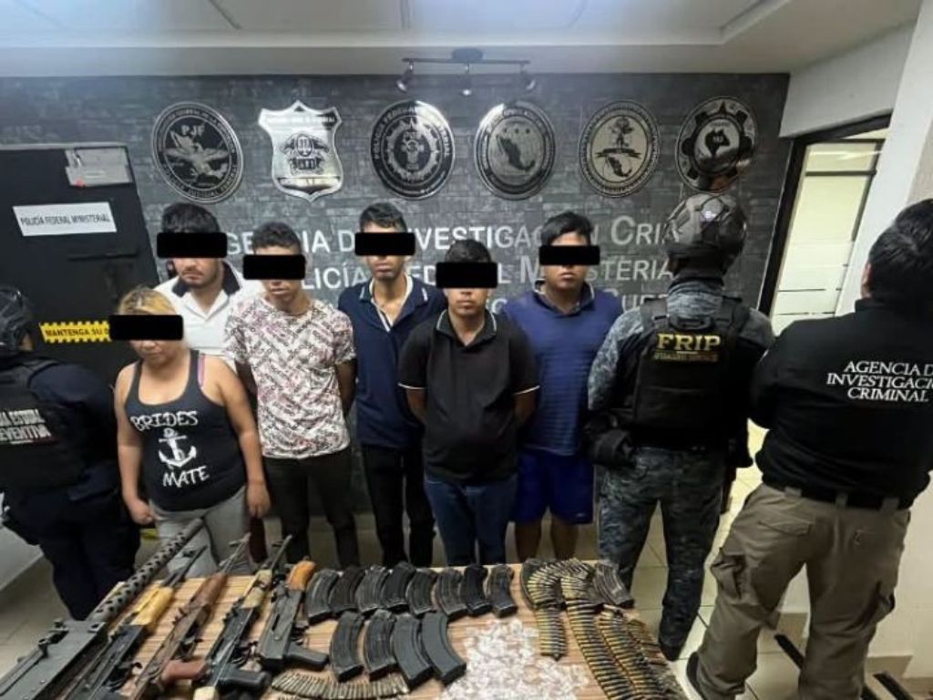 Detienen a seis miembros del Cártel de Chiapas y Guatemala