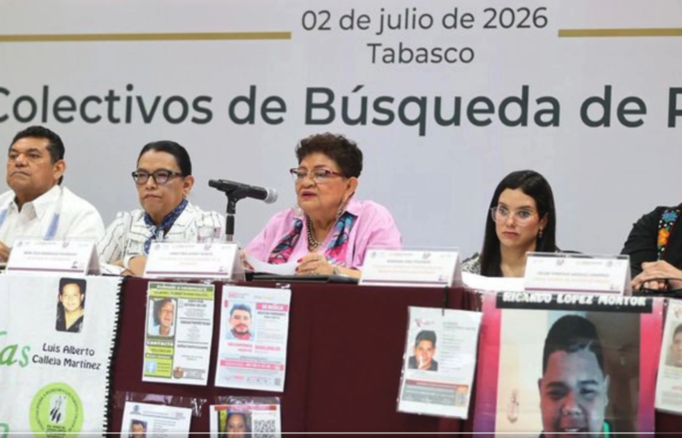 SEGOB y FGR se reúnen en Tabasco con 56 colectivos de búsqueda