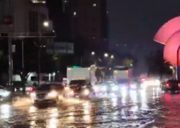 Alerta Roja en Álvaro Obregón, Benito Juárez y Gustavo A. Madero por lluvias fuertes
