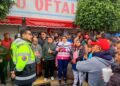 Cenegas informa que quedó controlada la fuga de gas natural en Nezahualcóyotl. AMEXI Foto RRSS