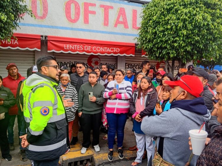 Cenegas informa que quedó controlada la fuga de gas natural en Nezahualcóyotl. AMEXI Foto RRSS