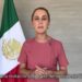 Sedena Claudia Sheinbaum confirma que viaja a Nueva York a la final del Mundial 2026. AMEXI Foto captura de video