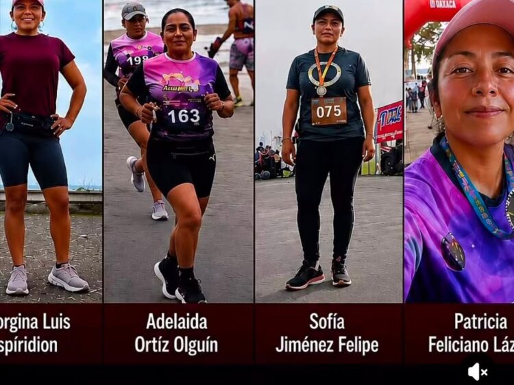 Cuatro corredoras de Oaxaca fallecieron en un accidente