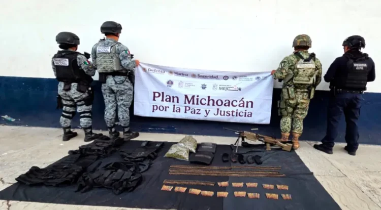 Operativo en La Piedad: Once detenidos y armas decomisadas