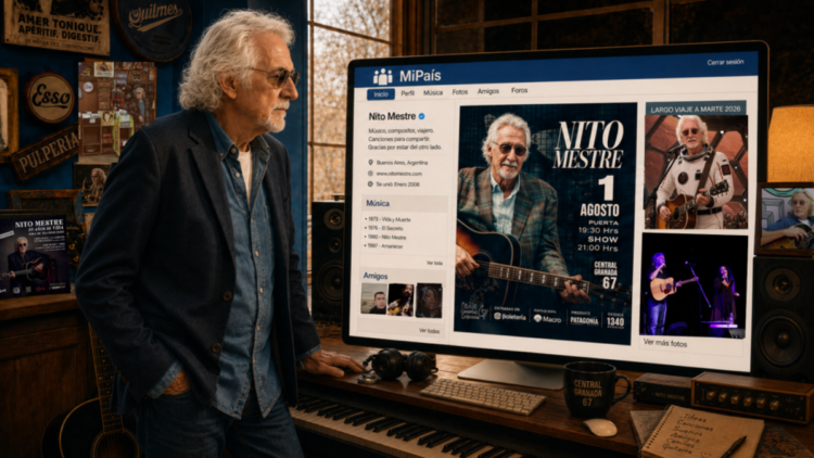 De MySpace a MiPaís. Nito Mestre nuevamente en México