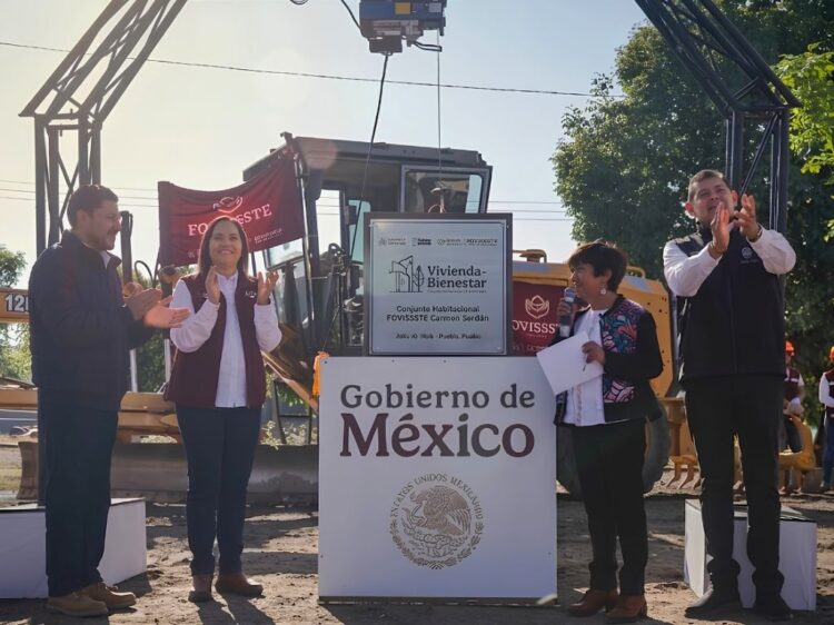 De nuevo Fovissste construye vivienda. Arranca en Puebla la nueva estrategia
