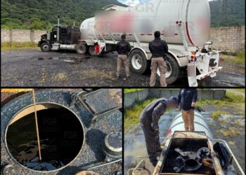 Decomisan 33 mil litros de combustible y 5 vehículos en Veracruz