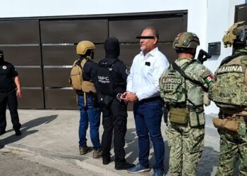 Detienen a Pedro Ariel Mendívil, exdirector policial de Mexicali