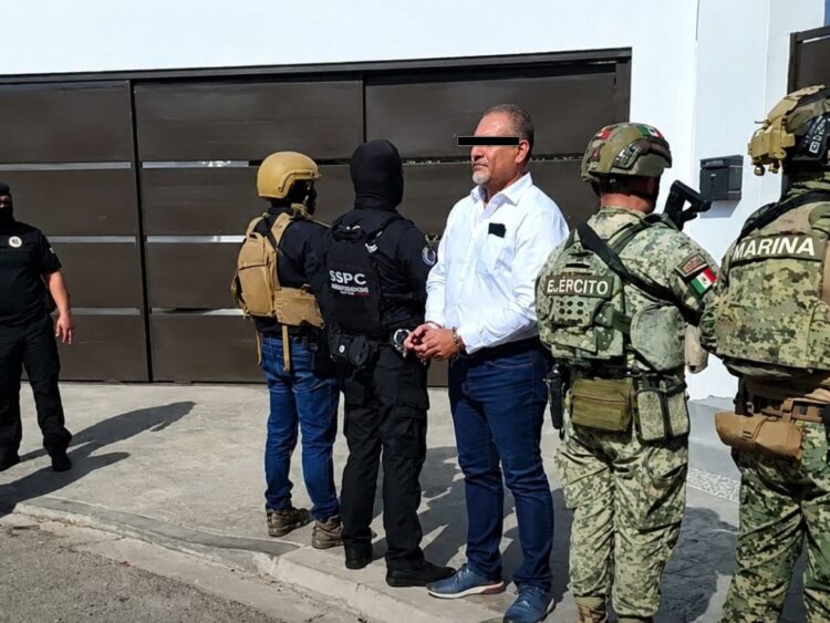 Detienen a Pedro Ariel Mendívil, exdirector policial de Mexicali