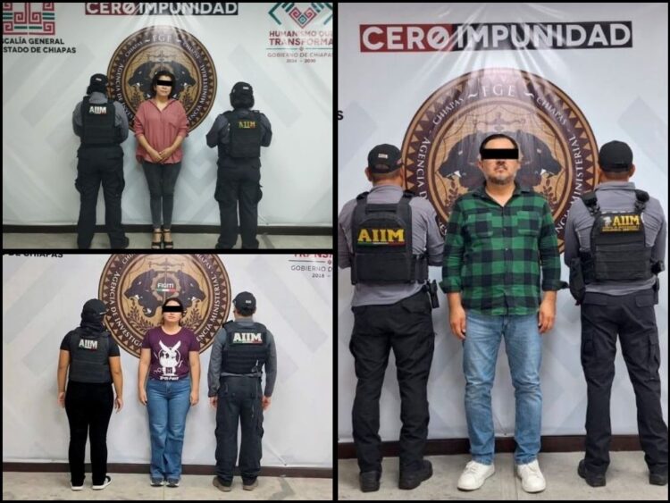Detienen a seis exfuncionarios en Chiapas por corrupción