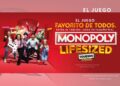 Visitantes participan en MONOPOLY LIFESIZED Touring Edition, una experiencia inmersiva con un tablero gigante que llegará este verano a Perisur, en la Ciudad de México.