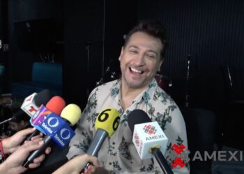 Pablo Ruiz durante un encuentro con la prensa, donde habló de su deseo de formar una familia, de su proceso personal y de su próximo espectáculo.