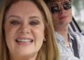 Erika Buenfil posa junto a su hijo Nicolás, quien muestra su transformación física tras varios meses de entrenamiento, alimentación saludable y dedicación al ejercicio.