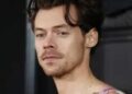 Harry Styles durante una presentación en vivo de su Together, Together Tour, gira con la que ofrecerá seis conciertos en el Estadio GNP Seguros de la Ciudad de México.