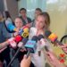 Altair Jarabo conversa con la prensa, desmiente rumores de divorcio y confirma su regreso a las telenovelas con un personaje de villana.