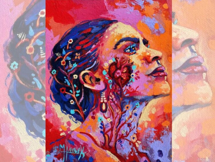 Obras inspiradas en Frida Kahlo forman parte de la exposición colectiva "100 Fridas para Frida", que se presentará en la galería Blank Canvas de Londres con la participación de cien artistas internacionales.