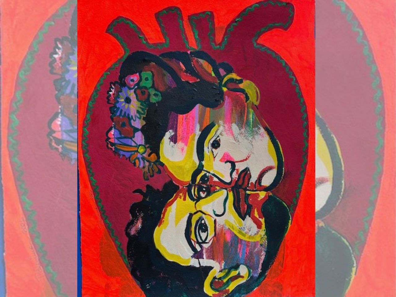 Obras inspiradas en Frida Kahlo forman parte de la exposición colectiva "100 Fridas para Frida", que se presentará en la galería Blank Canvas de Londres con la participación de cien artistas internacionales.