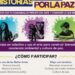 Convocatoria del Concurso Nacional de Arte "Trazos, Voces e Historias por la Paz", impulsado por CIJ, SEP, IMJUVE y el Consejo de la Comunicación para fomentar la creación artística colectiva en México.
