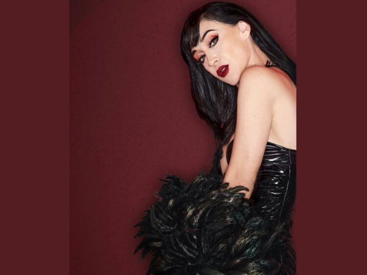 Susana Zabaleta durante el anuncio de su concierto “Tú serás mi baby”, que se realizará el 6 de agosto en el Lunario del Auditorio Nacional con invitados especiales.