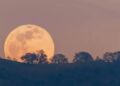 La Luna llena brilla sobre el cielo nocturno durante el plenilunio del 29 de julio de 2026, una fecha asociada con rituales de prosperidad, gratitud y crecimiento personal.