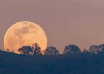 La Luna llena brilla sobre el cielo nocturno durante el plenilunio del 29 de julio de 2026, una fecha asociada con rituales de prosperidad, gratitud y crecimiento personal.
