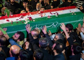 Funeral de Zahra Haddad Adel, esposa del ayatollah Alí Jamenei