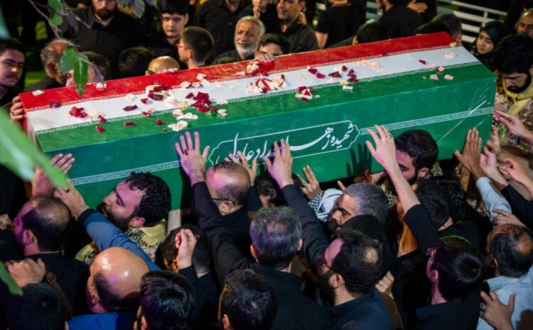 Funeral de Zahra Haddad Adel, esposa del ayatollah Alí Jamenei
