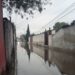 Encharcamientos y daños por lluvia y granizo en Toluca, Edomex