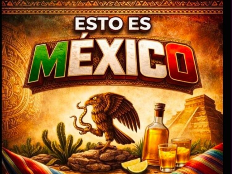 Portada de la canción "Esto es México" de Coray, uno de los temas que ha acompañado las celebraciones de la afición mexicana durante el Mundial 2026.