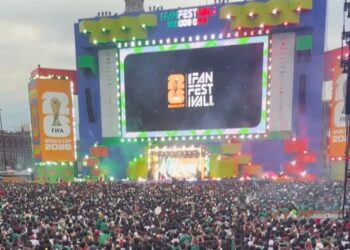 El FIFA Fan Festival de la Ciudad de México cerró con una asistencia cercana a los 2 millones de personas durante 32 jornadas del Mundial. | AMEXI/FOTO: RRSS