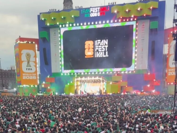 El FIFA Fan Festival de la Ciudad de México cerró con una asistencia cercana a los 2 millones de personas durante 32 jornadas del Mundial. | AMEXI/FOTO: RRSS