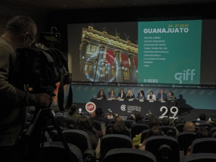 El Festival Internacional de Cine de Guanajuato (GIFF) presentó la programación de su edición 29. | AMEXI/FOTO: cultura.gob.mx