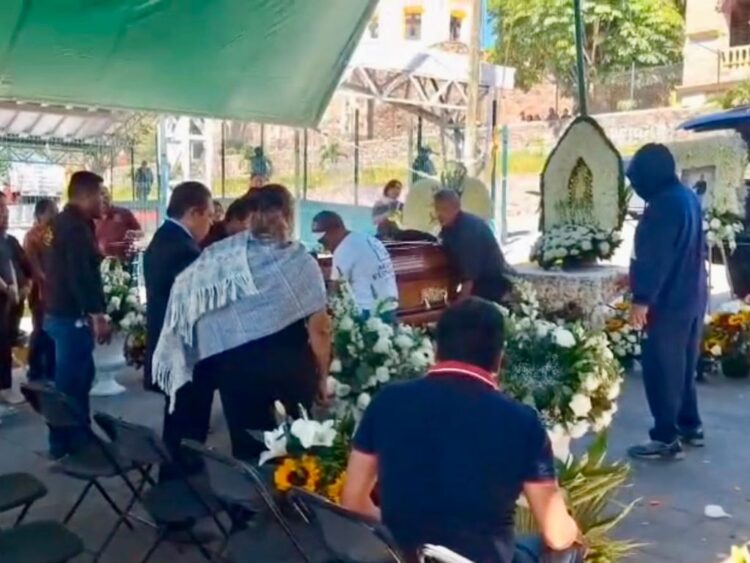 Funeral del alcalde Valentín Lavín Romero en Temoac