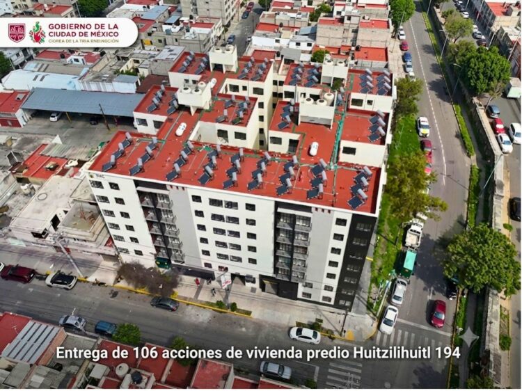 Gobierno de la CDMX entrega vivienda en la GAM.