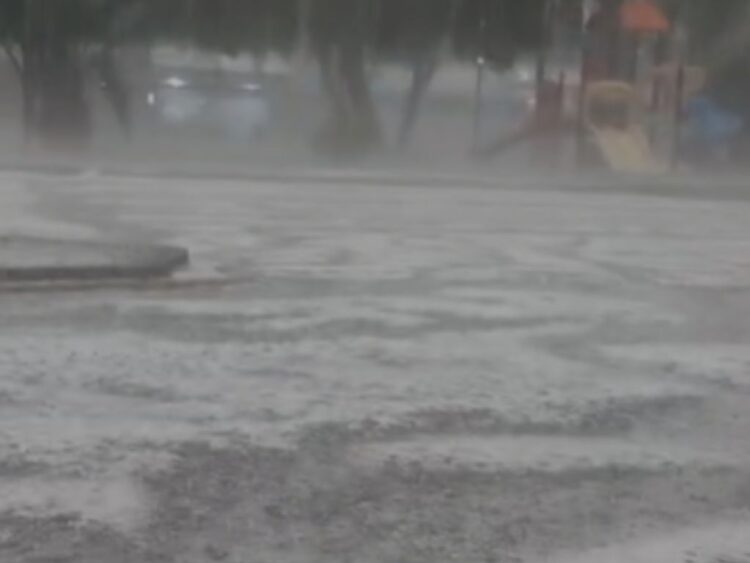 Granizada en Coacalco y Tultitlán. AMEXI Foto Captura de video