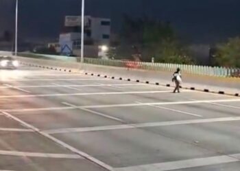 Hombre muere atropellado en el Paso Exprés de Cuernavaca