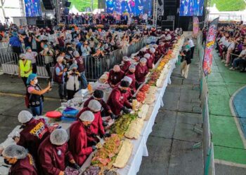 Más de 100 metros de pan con proteína y un récord mundial en el Torta Fest 2026