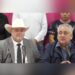 Julián Lebarón y Guadalupe Acosta Naranjo, líder nacional de Somos México. AMEXI Foto Captura de video