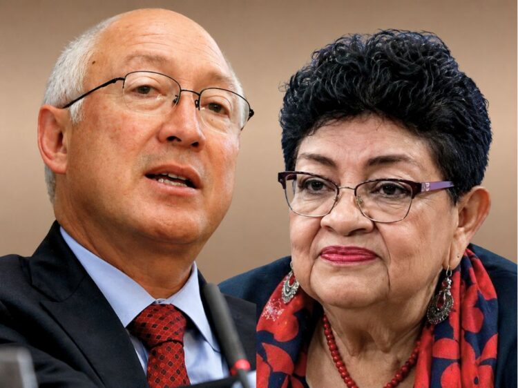 Ken Salazar y Ernestina Godoy. Tensando la relación México-Estados Unidos.