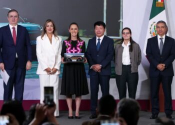649 millones de dólares Kia anuncia histórica inversión en México. AMEXI Foto Presidencia