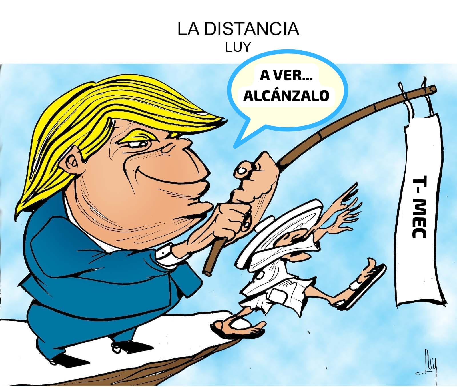 La distancia, LUY
