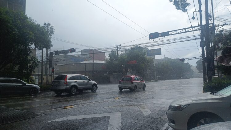 Lluvia en la Ciudad de México